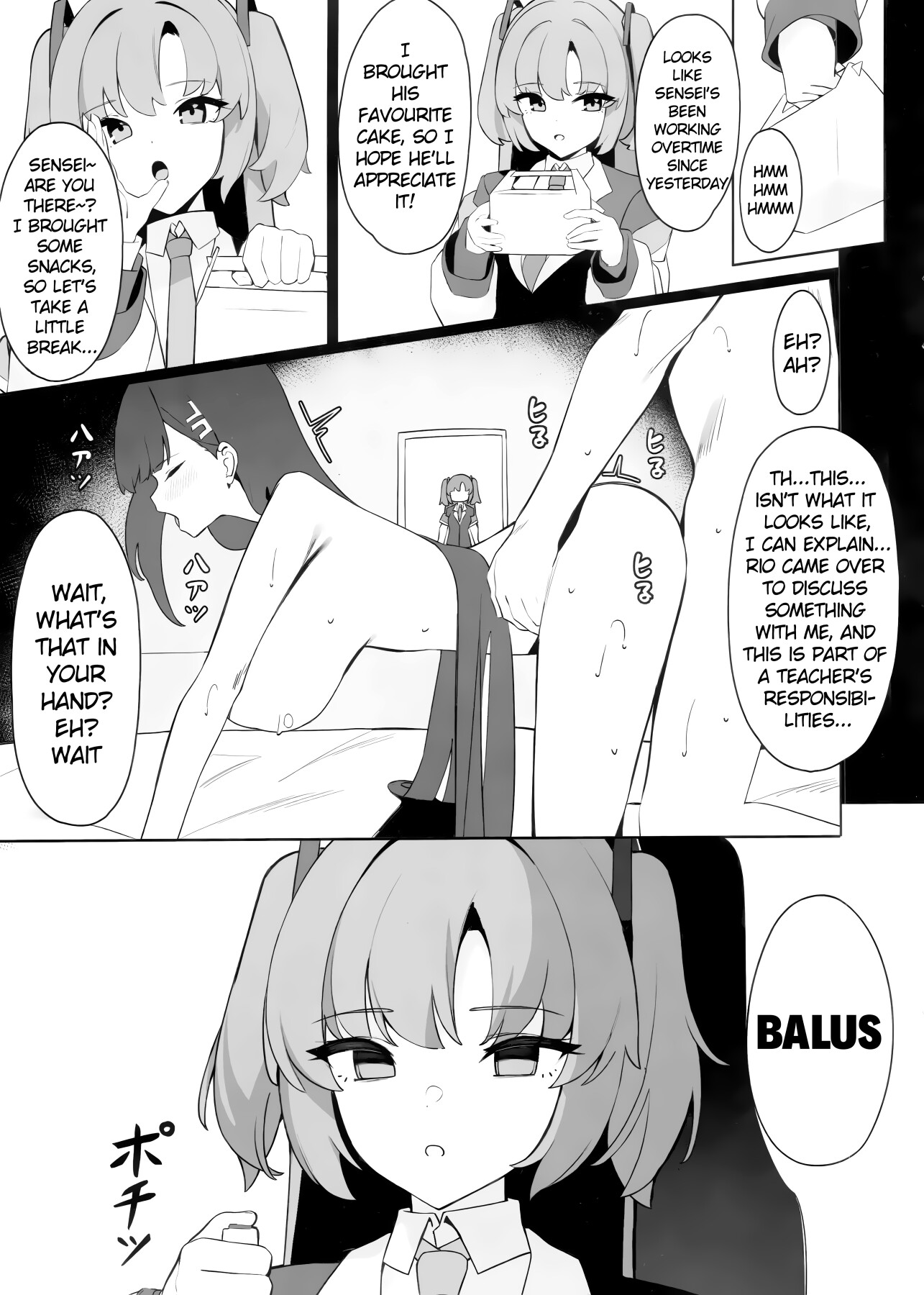Hentai Manga Comic-President Rio's Apology Sex-Read-28